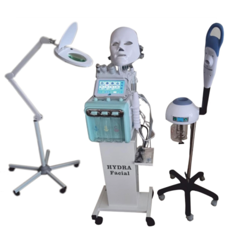 W05 Portatif Hydra Face 8 + 1 Cilt Bakım Seti